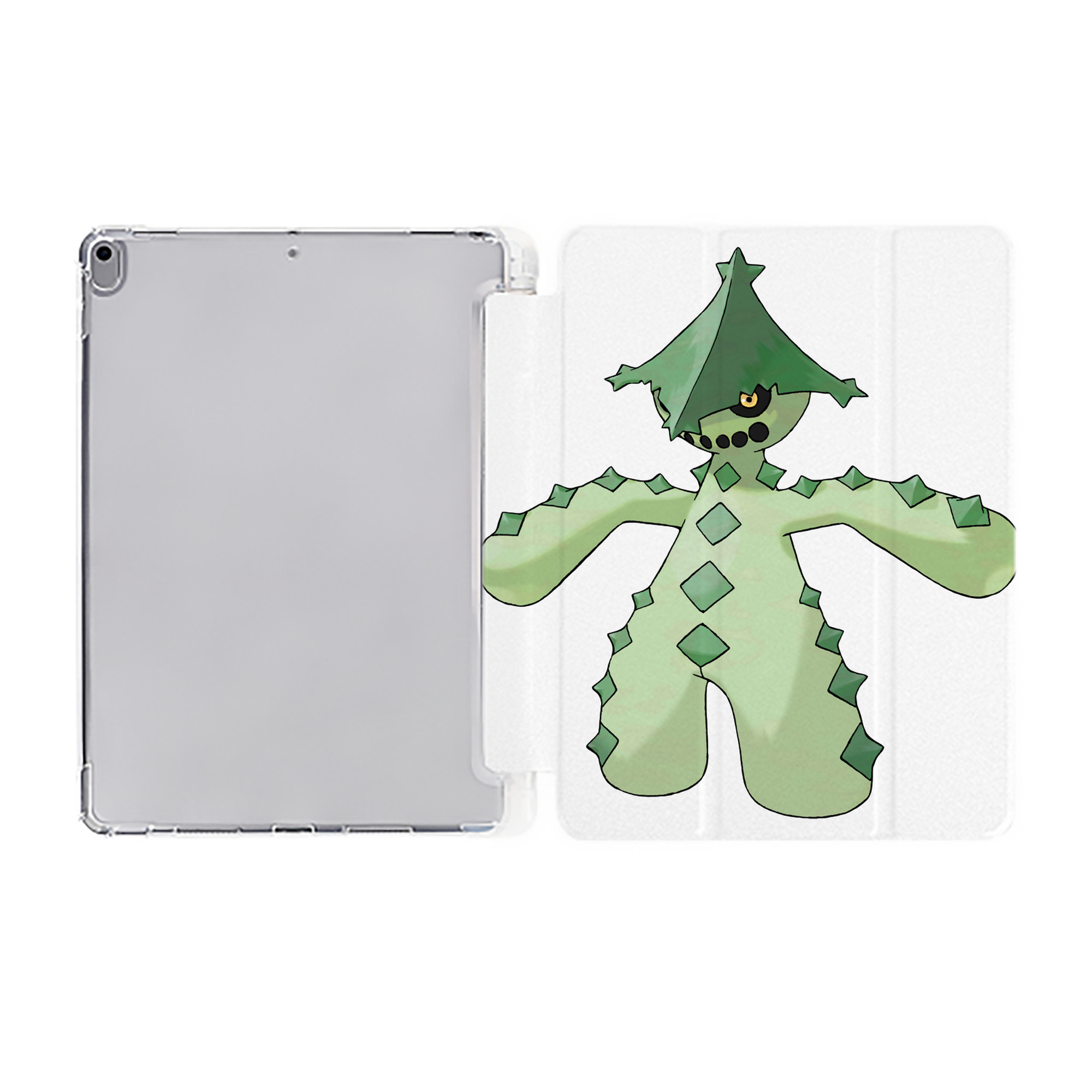 （画像用） ポケットモンスター Pokémon IPad ケース ペン収納付き 三つ折りスタンド PUレザー×シリコン 対応機種9.5/10.5/10.9インチ